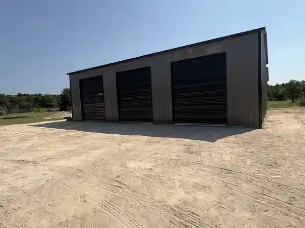 Workshop building completed by NAC Metal Buildings