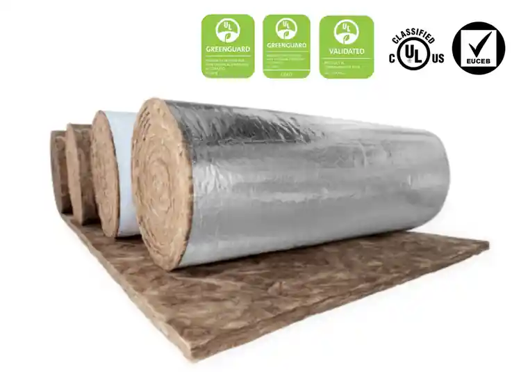 Fiberglass insulation rolls